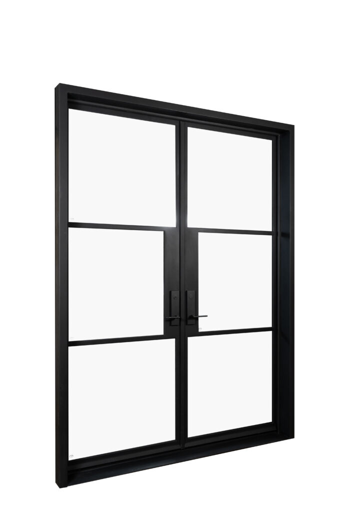 Stellar Bold™ Steel 3 Light Double Door