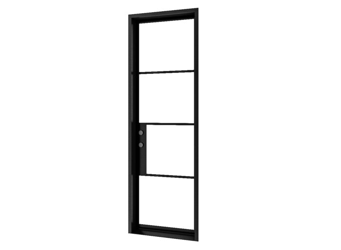 Stellar Bold™ Hurricane High Velocity Impact 4 light Single Door 32” x 96”