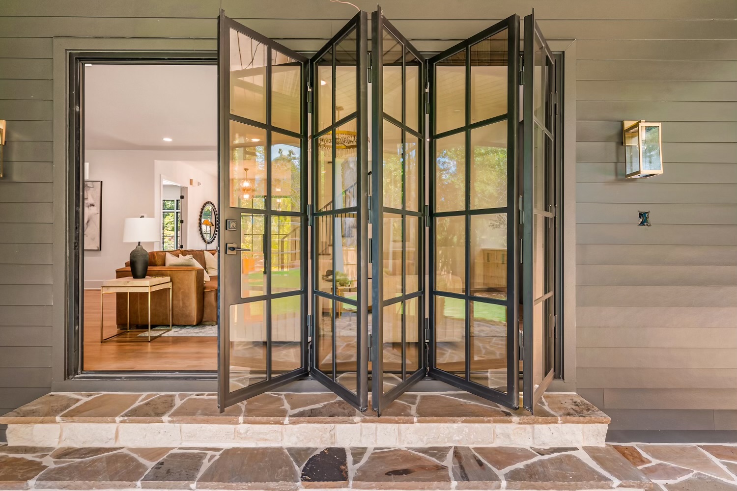 Luxury Steel Accordion Door for Patio