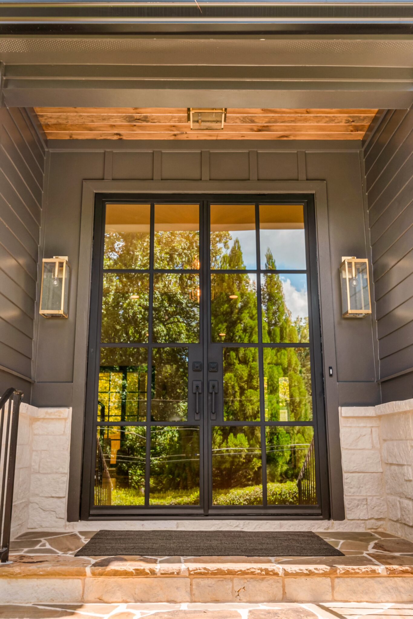 Luxury Steel Double Door