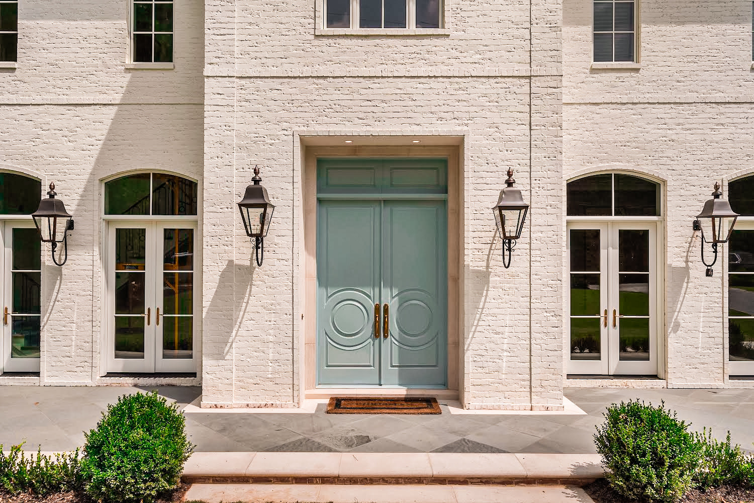 Luxury Front Steel Double Door